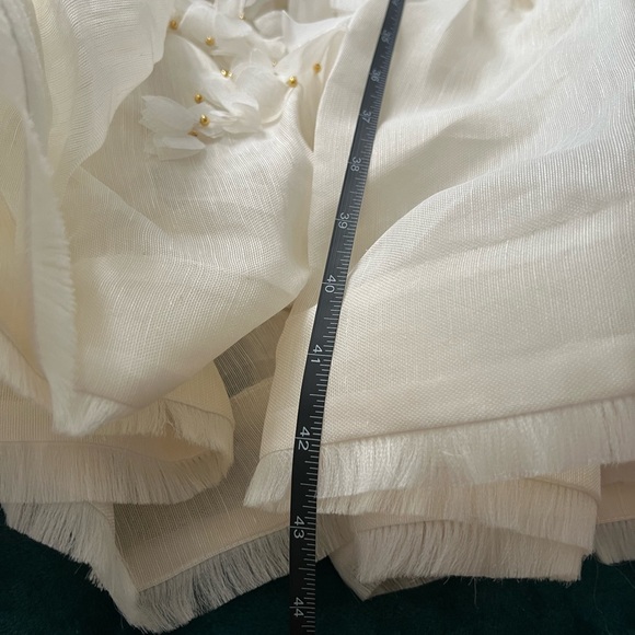 Zimmermann Botanica Petal Gown NWT Size 2 US 6-8 Medium White Floral Dress - Picture 11 of 14